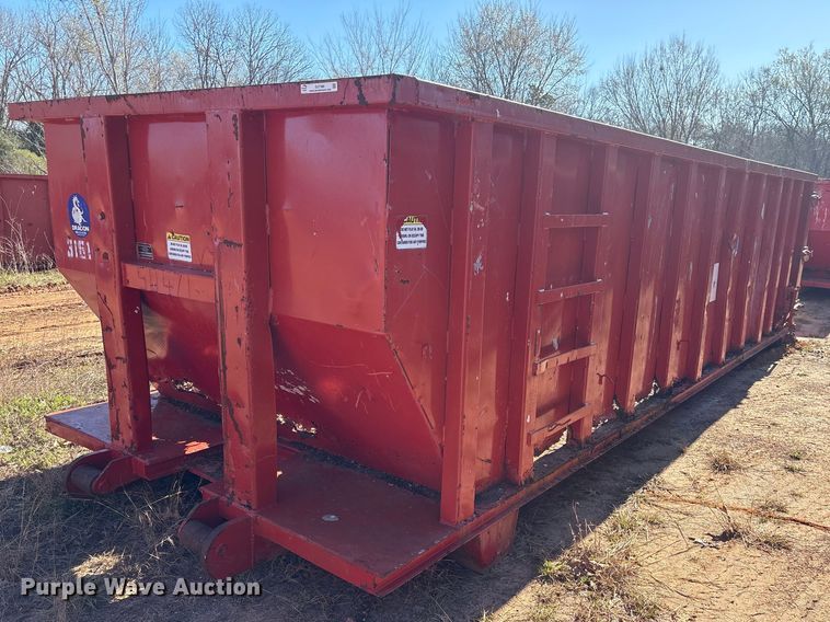 image for item EU7386 Dragon Products & Industries roll-off dumpster