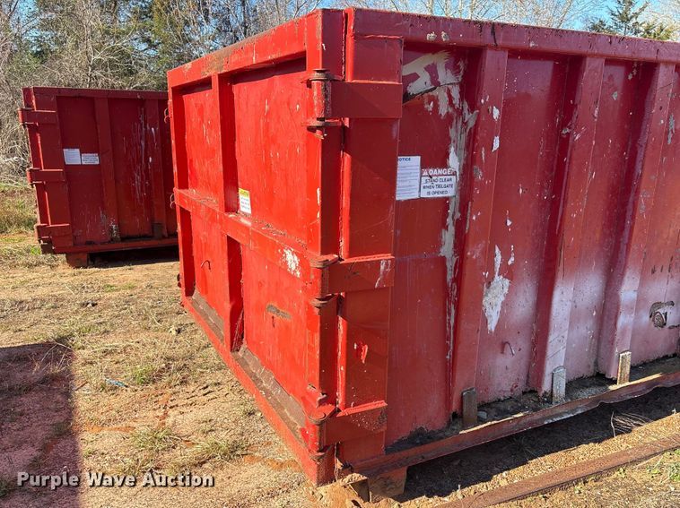 image for item EU7387 Roll-off dumpster