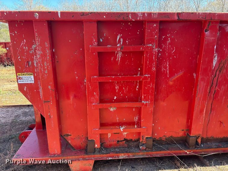 image for item EU7388 Roll-off dumpster