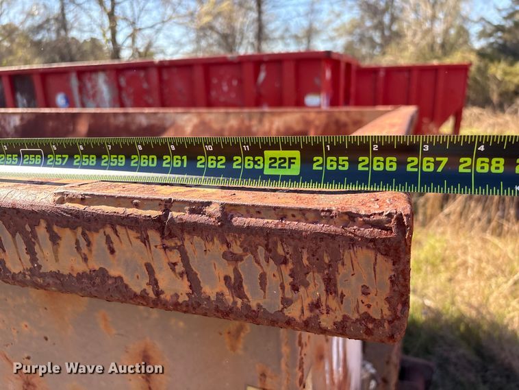 image for item EU7389 Wastequip roll-off dumpster