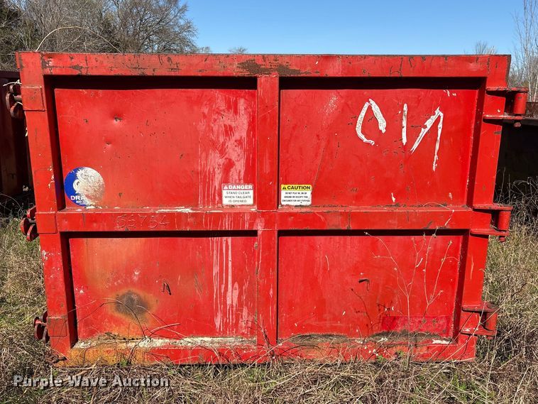 image for item EU7390 Dragon Products & Industries roll-off dumpster