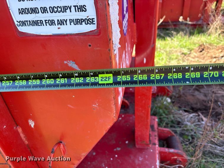 image for item EU7390 Dragon Products & Industries roll-off dumpster