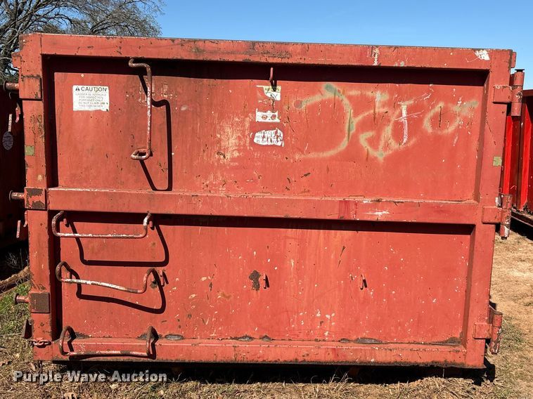 image for item EU7393 Wastequip roll-off dumpster