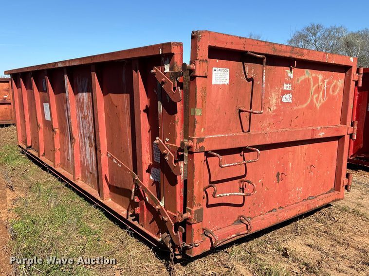 image for item EU7393 Wastequip roll-off dumpster