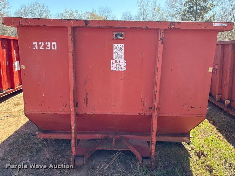 image for item EU7393 Wastequip roll-off dumpster