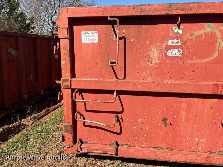 image for item EU7393 Wastequip roll-off dumpster