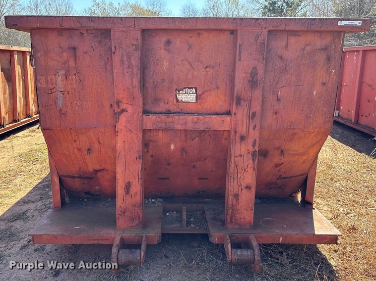 image for item EU7394 Roll-off dumpster