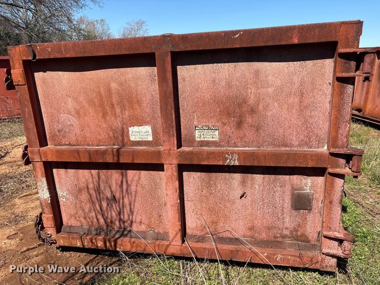 image for item EU7396 Roll-off dumpster