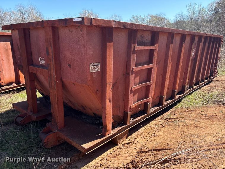 image for item EU7396 Roll-off dumpster