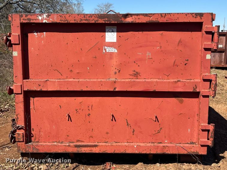image for item EU7397 Wastequip roll-off dumpster