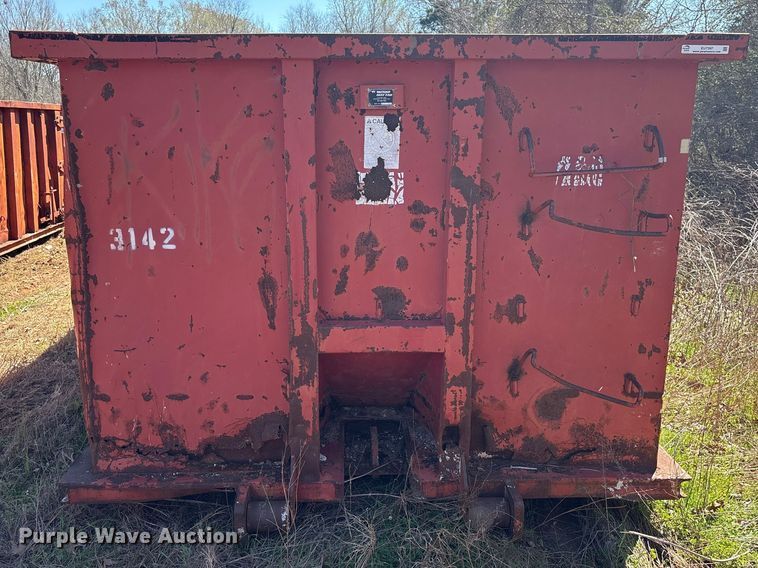 image for item EU7397 Wastequip roll-off dumpster