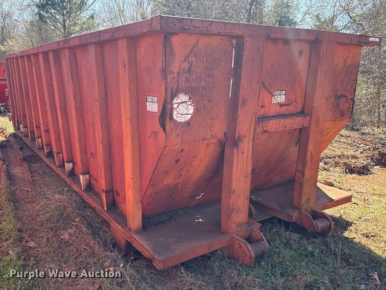 image for item EU7398 Roll-off dumpster