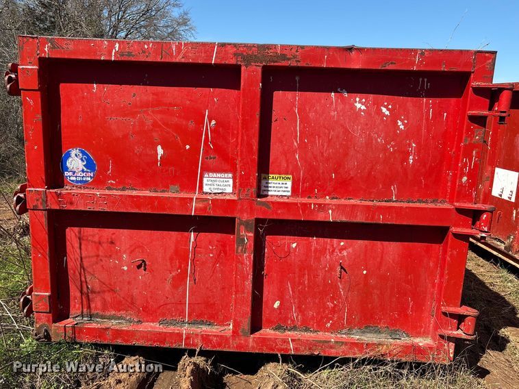 image for item EU7399 Roll-off dumpster