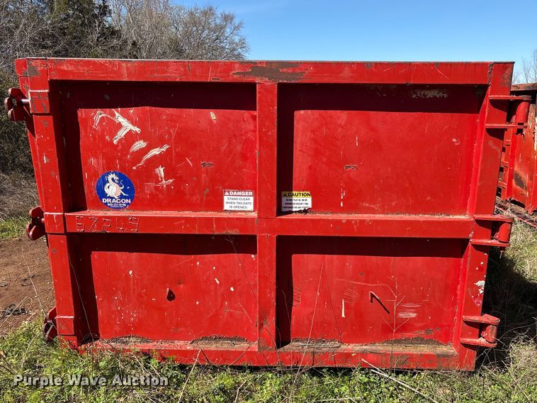 image for item EU7401 Dragon Products & Industries roll-off dumpster