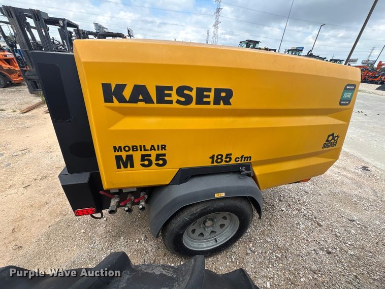 image for item EU7417 2021 Kaeser M55 air compressor