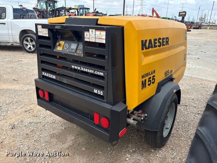 image for item EU7417 2021 Kaeser M55 air compressor