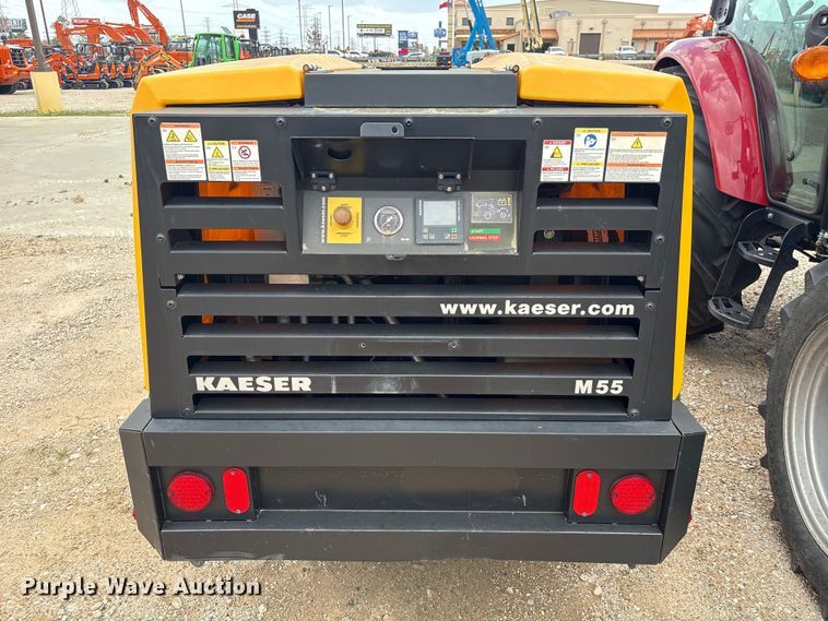 image for item EU7417 2021 Kaeser M55 air compressor