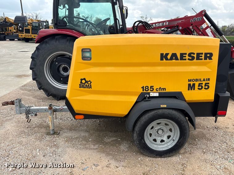 image for item EU7417 2021 Kaeser M55 air compressor