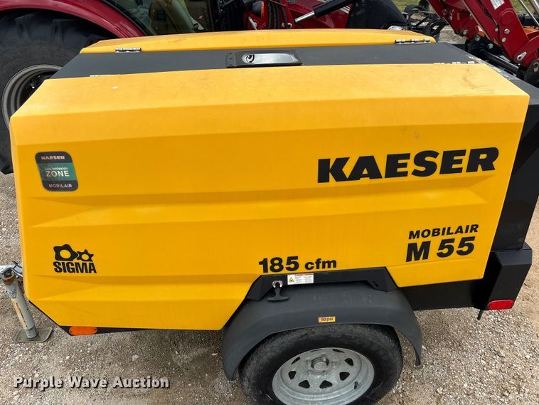 image for item EU7417 2021 Kaeser M55 air compressor