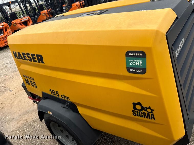 image for item EU7417 2021 Kaeser M55 air compressor