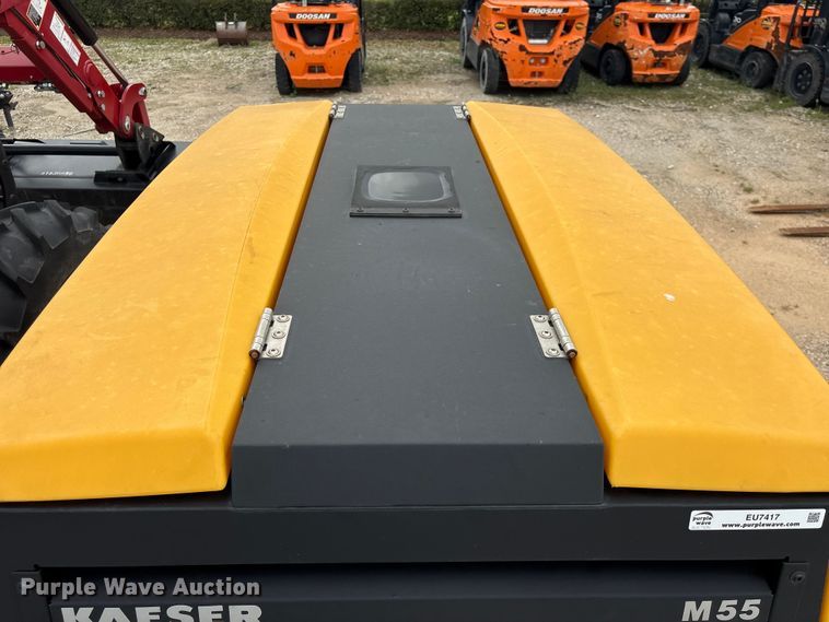 image for item EU7417 2021 Kaeser M55 air compressor