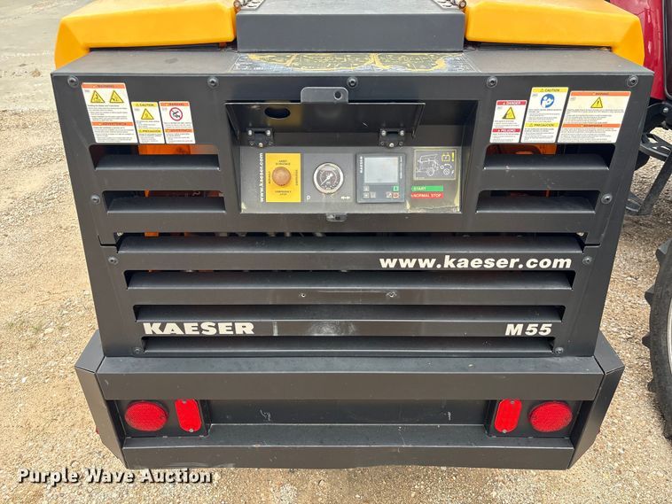 image for item EU7417 2021 Kaeser M55 air compressor