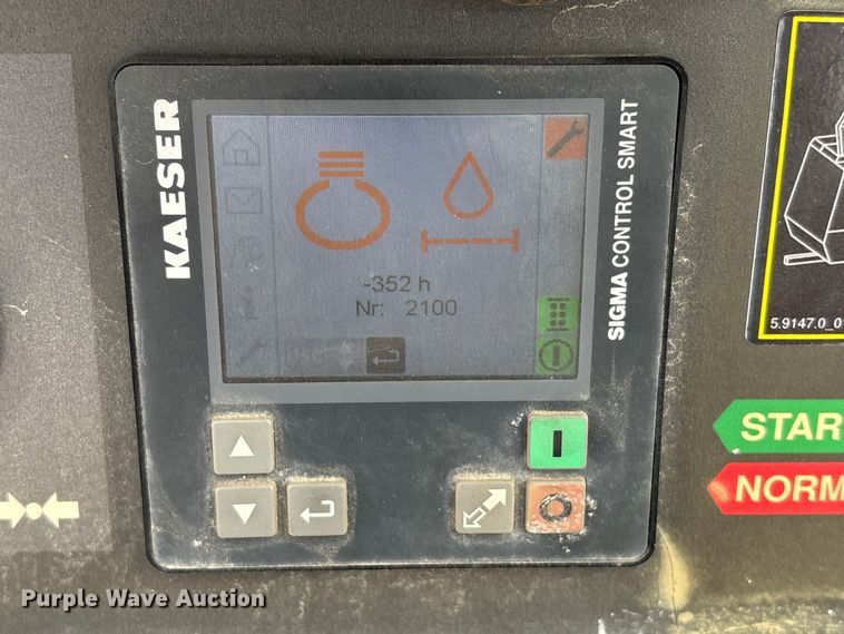 image for item EU7417 2021 Kaeser M55 air compressor