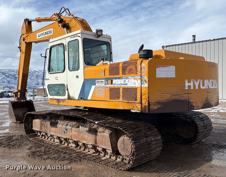 image for item EU8592 1991 Hyundai R200LC excavator