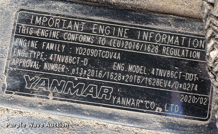 image for item EU8594 2021 Ditch Witch SK3000 compact utility loader