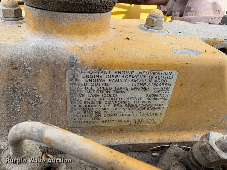 image for item EU8595 2006 Caterpillar 320C L excavator