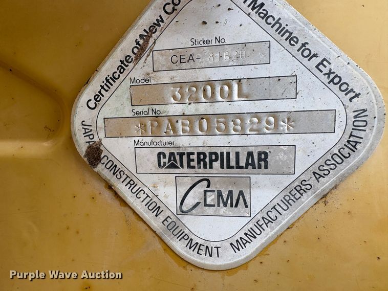 image for item EU8595 2006 Caterpillar 320C L excavator