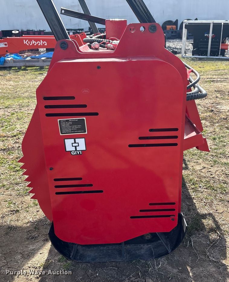 image for item EV2687 2025 GIYI GY-72pro skid steer mulcher