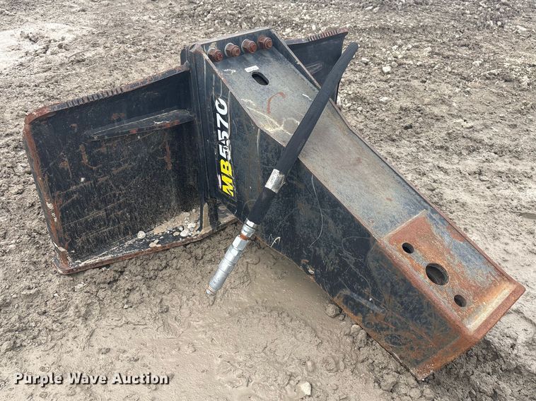 image for item EV2797 Stanley MB5570 skid steer breaker