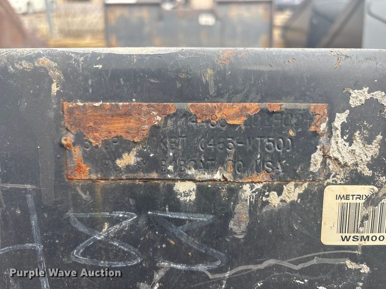 image for item EV2798 Bobcat skid steer bucket