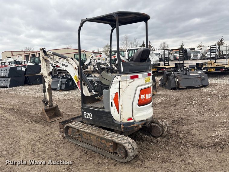 image for item EV2804 2015 Bobcat E20 mini excavator