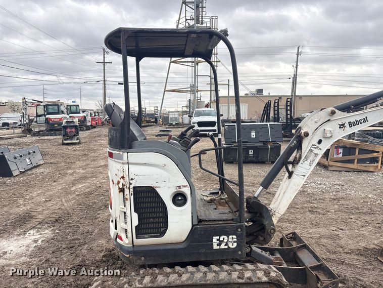 image for item EV2804 2015 Bobcat E20 mini excavator