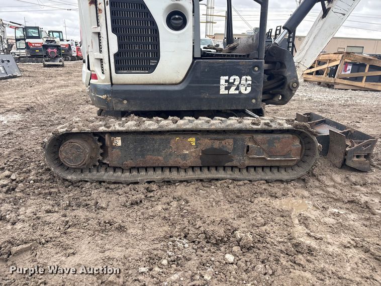 image for item EV2804 2015 Bobcat E20 mini excavator