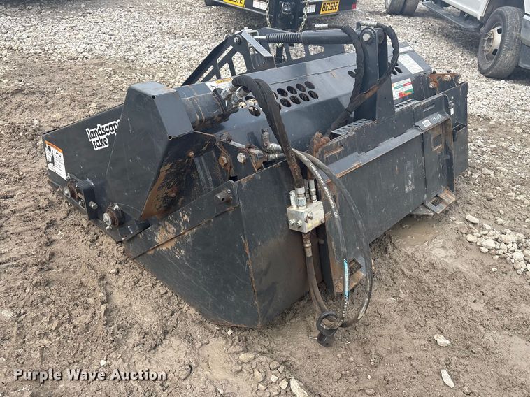 image for item EV2805 2022 Bobcat LR 6B skid steer landscape rake