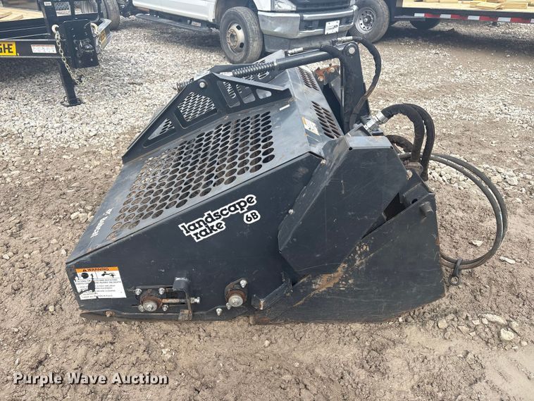 image for item EV2805 2022 Bobcat LR 6B skid steer landscape rake