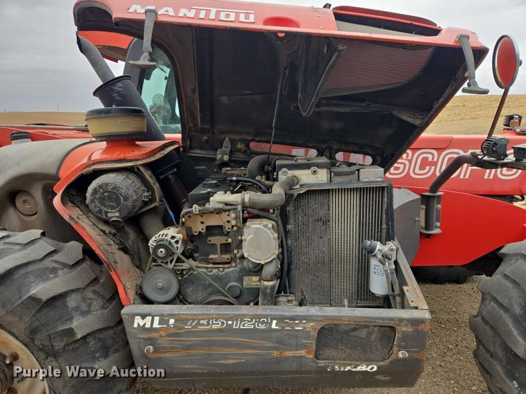 image for item EV5530 2010 Manitou MLT735 telehandler
