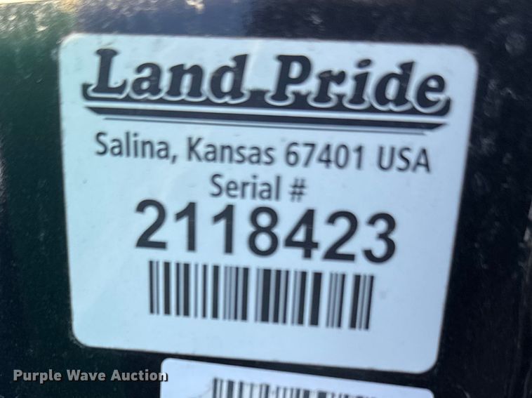 image for item FB0848 Land Pride skid steer bucket