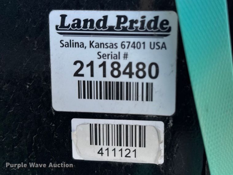 image for item FB0849 Land Pride skid steer bucket