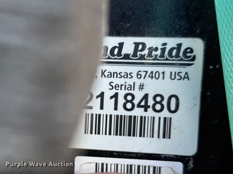 image for item FB0849 Land Pride skid steer bucket