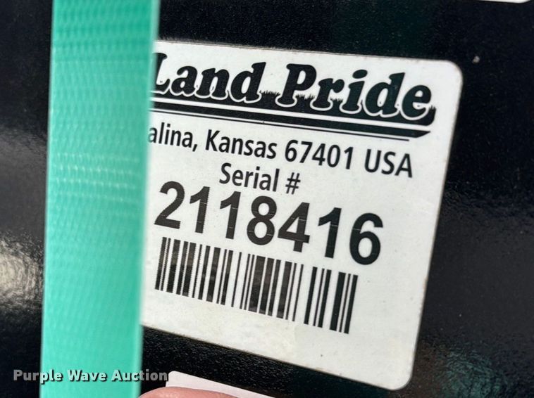 image for item FB0851 Land Pride skid steer bucket