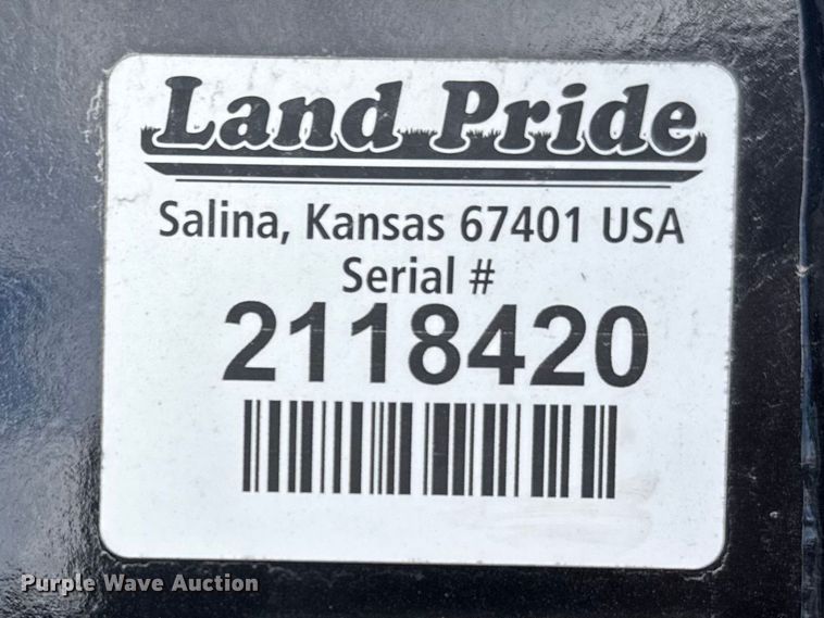 image for item FB0852 Land Pride skid steer bucket
