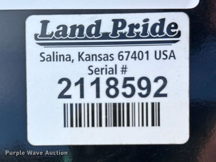 image for item FB0854 Land Pride skid steer bucket