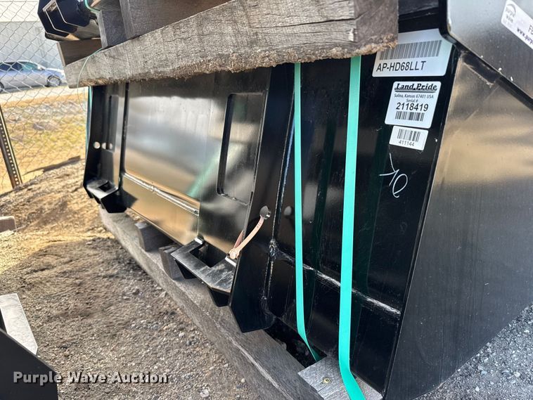 image for item FB0855 Land Pride skid steer bucket