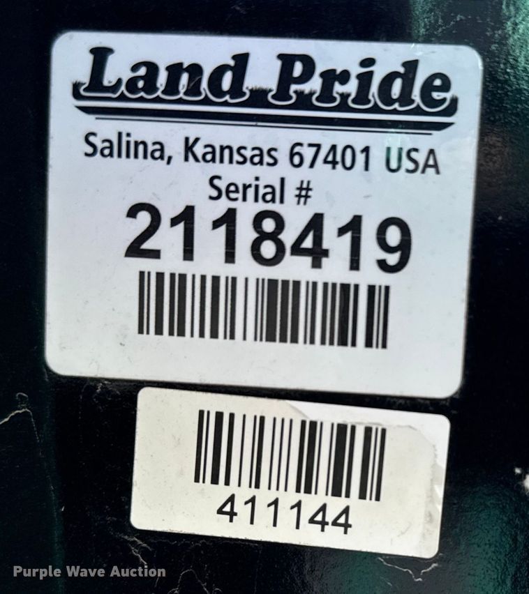 image for item FB0855 Land Pride skid steer bucket