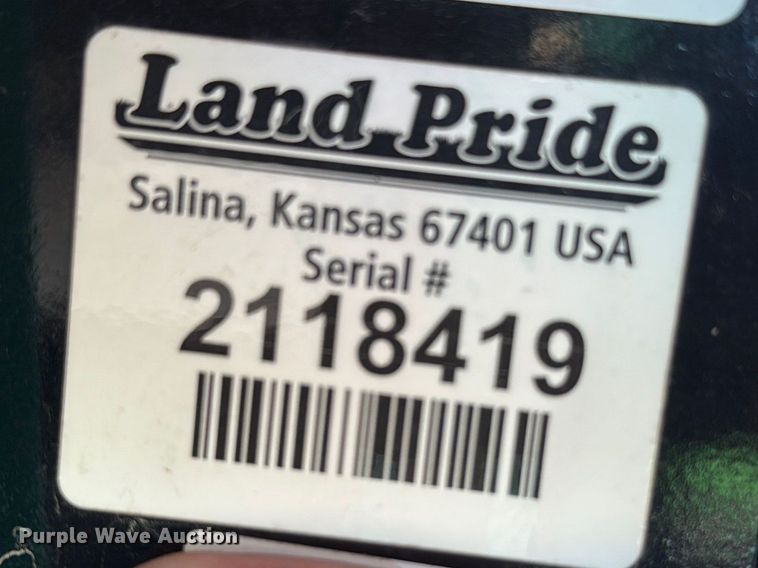 image for item FB0855 Land Pride skid steer bucket