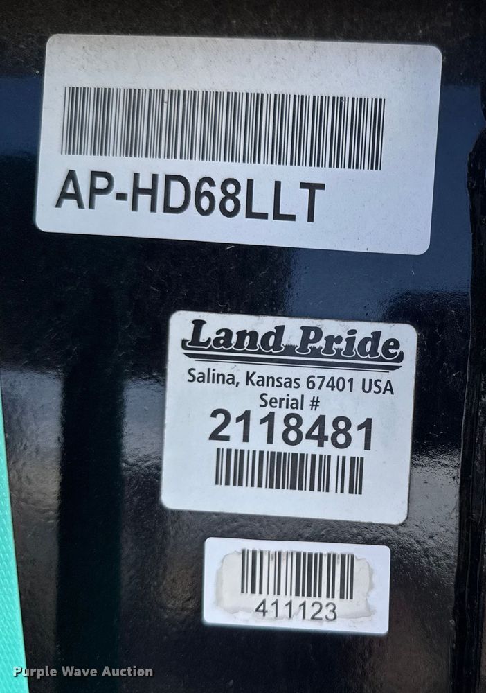 image for item FB0857 Land Pride skid steer bucket